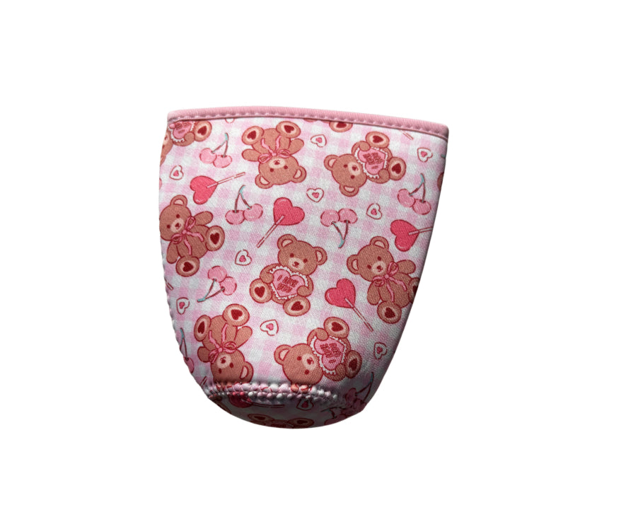 Cute Teddy Bear Cup Sleeve