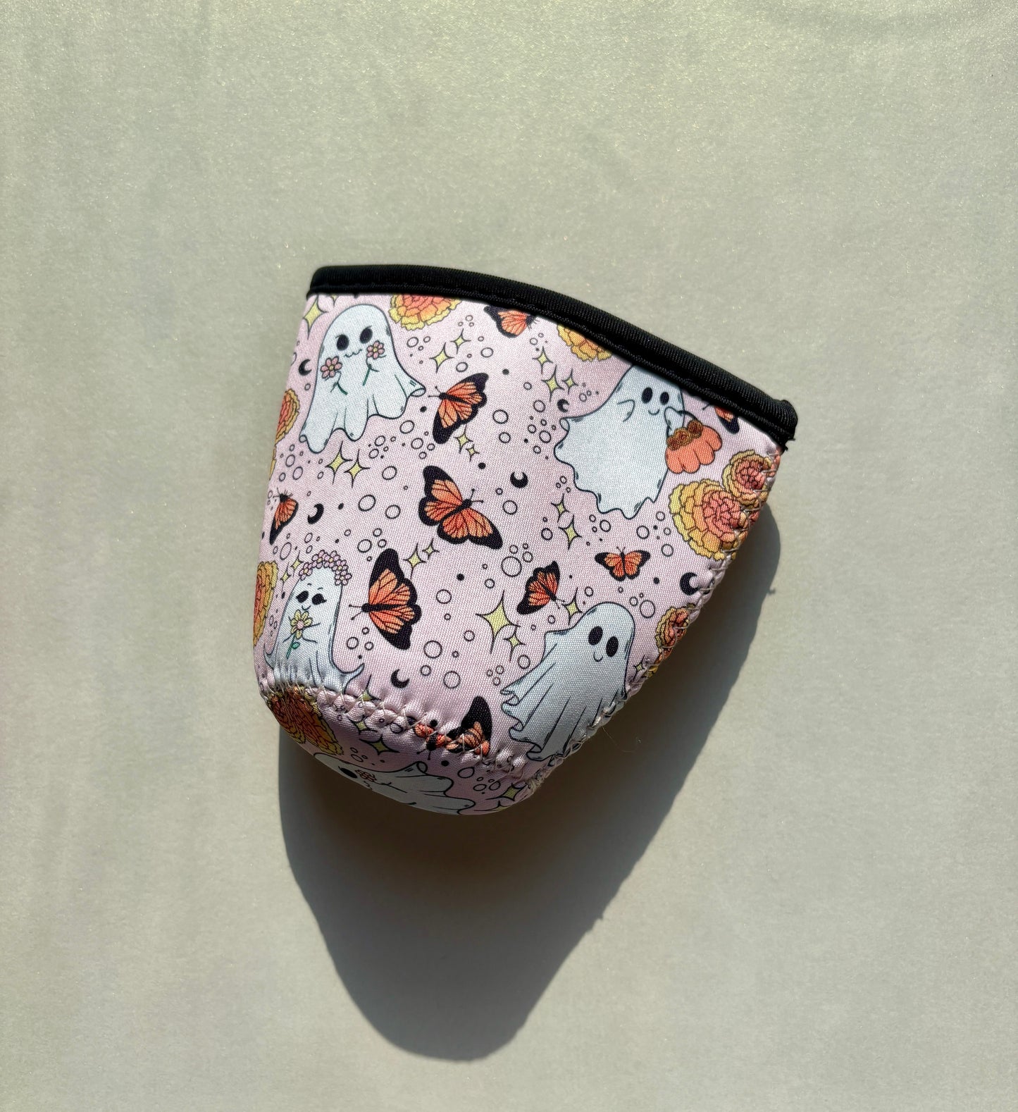 Ghost and Butterflies Cup Sleeve - Small