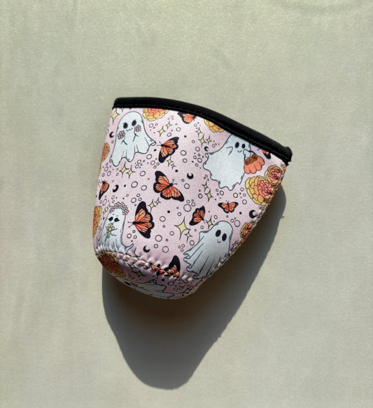 Ghost and Butterflies Cup Sleeve - Small