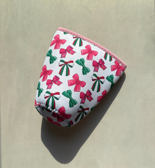 Mexican Bow - White Cup Sleeve